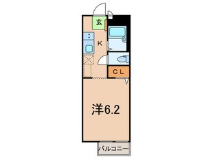 アライブ大箇の物件間取画像